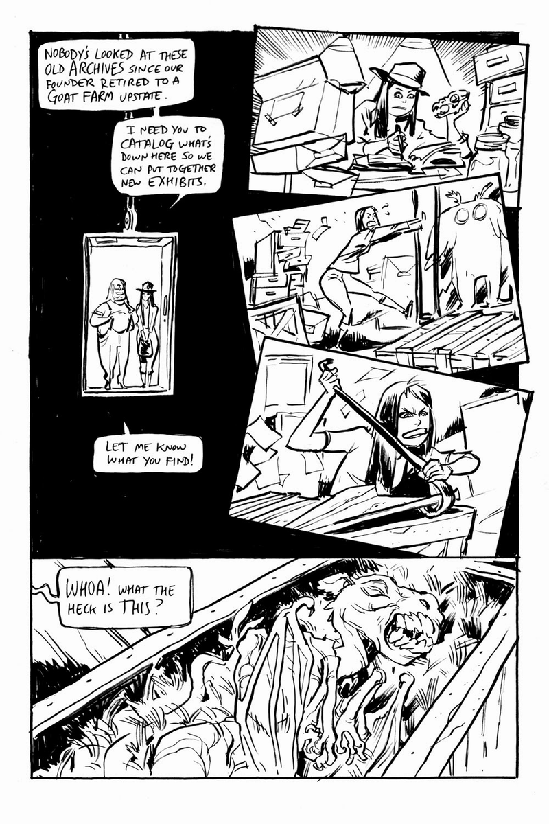 Illustration for article titled Interns & Monsters Collide In Free Comic "Alive! Alive! Alive!"